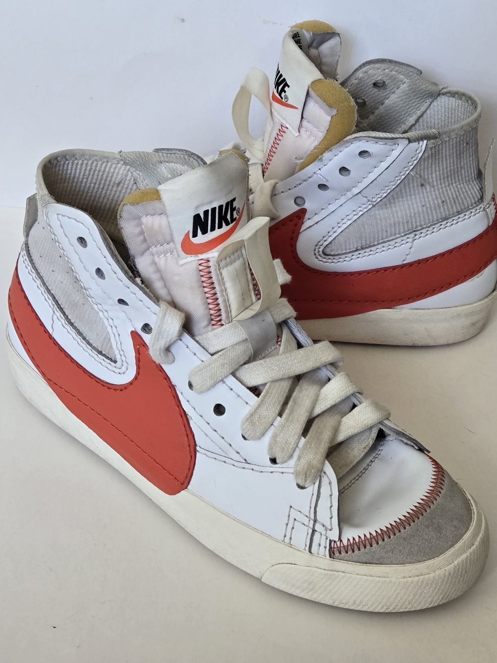 Nike Blazer Mid '77 Jumbo White / Mantra Orange-Sail DH7690 100 Mens Size 9.5